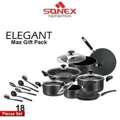 Sonex Elegant Gift Pack 18PCs – Glass LID