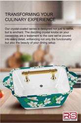 Innovation Crystal Coated Melamine Dinner Set Design #404 - 72pcs
