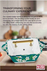 Innovation Crystal Coated Melamine Dinner Set Design #404 - 72pcs