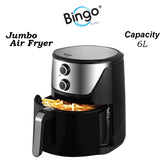 (AF-9030 J) JUMBO AIR FRYER (6.0L) Steel Housing