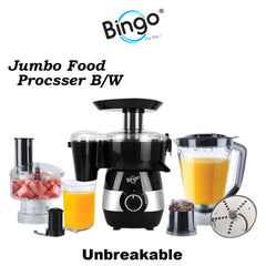 (FX-5100) JUMBO FOOD PROCESSOR B/W (Unbreakable )