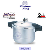 Pressure Cooker+Steamer (Blaze) - Size 7,9,11 Liter