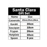 Santa Clara Nonstick Gift Set 18pcs Set