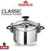 Sonex CLASSIC Pressure Cooker- Best Quality- Size 9L
