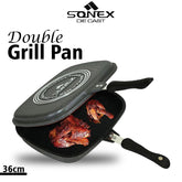 Sonex Die Cast Double Grill Pan- 30cm
