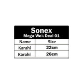 Sonex Stainless Steel Mega Wok Deal 01