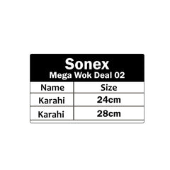 Sonex Stainless Steel Mega Wok Deal 02