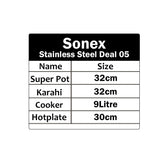 Sonex Stainless Steel Ramadan Special Deal 05