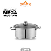 Sonex Mega Super Pot (Stainless Steel)