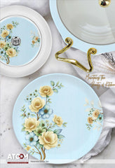Atcom Crystal Coated Melamine Dinner Set Design #24 - 80pcs