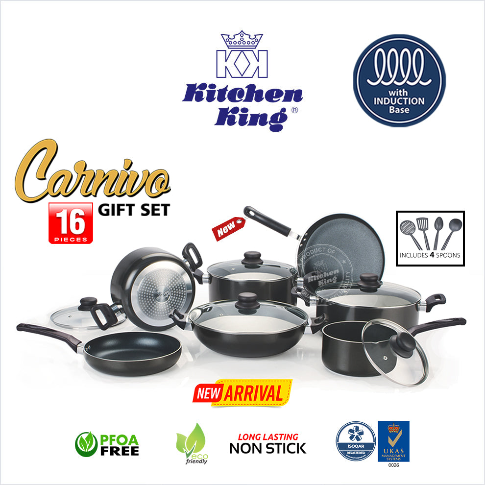 Carnivo Gift Set – 16 Pieces (Induction)