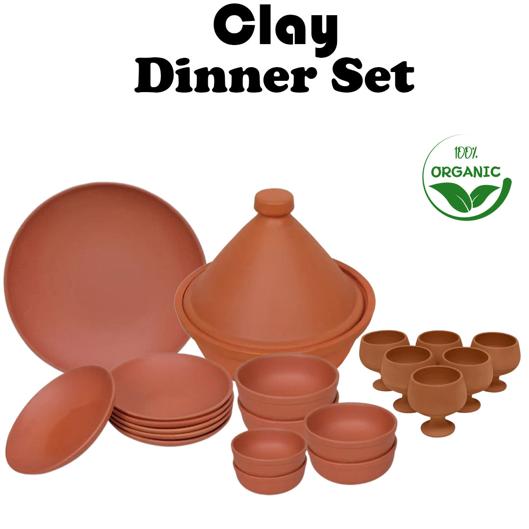 Clay Dinner Set #3