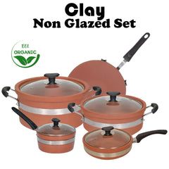 Clay Non-Glazed Set+Tawa