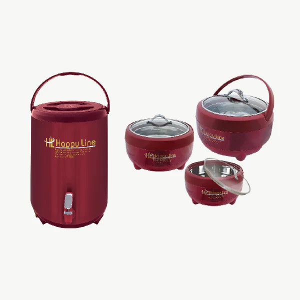 HOT PRODUCT | LOW STOCK  Happy Line Metallic Red Gift Pack