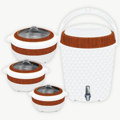 Happy Hefty Glass Top 4 pcs Gift Pack