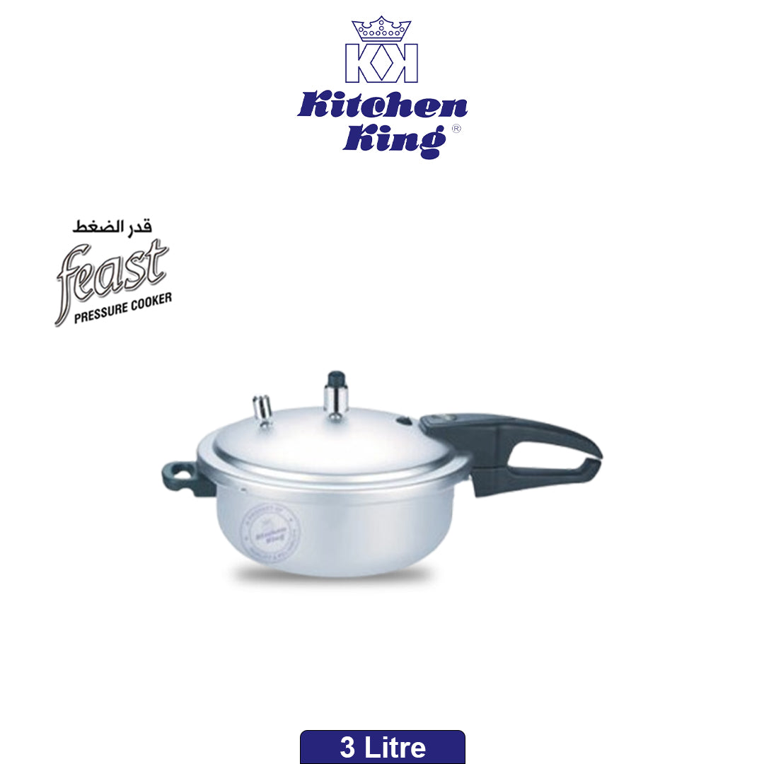 Kitchen King Pressure Cooker (feast) - 3,5,7,9,11 Litre