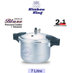 Pressure Cooker+Steamer (Blaze) - Size 7,9,11 Liter