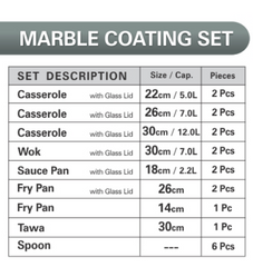 Marbelo Gift Set DM – 20 Pieces