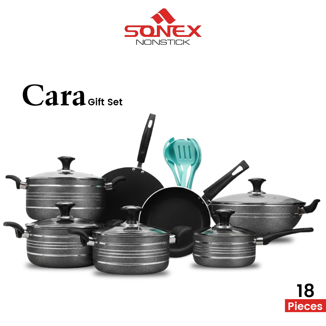 Sonex Non Stick Cara Gift Set- 18pcs Set