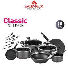 Sonex Classic Gift Pack 18PCs with (Glass Lid)