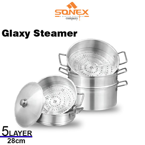 Sonex Glaxy Steamer 5Layer- 28,32cm (5-Litre)