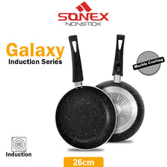 Sonex Non Stick Galaxy Frypan Induction Series (26cm)- (Marble Coated)