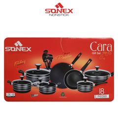 Sonex Non Stick Cara Gift Set- 18pcs Set