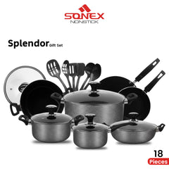 Sonex Non Stick Splendor Gift Set- 18pcs Set
