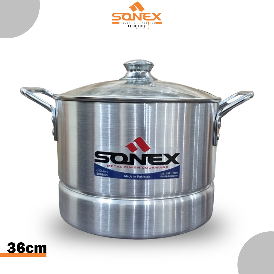 Sonex Metal Finish Royal Steamer with Jali