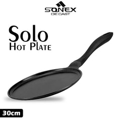 Sonex Solo Hot Plate Tawa for Cooking- Die Cast- Size(30cm)