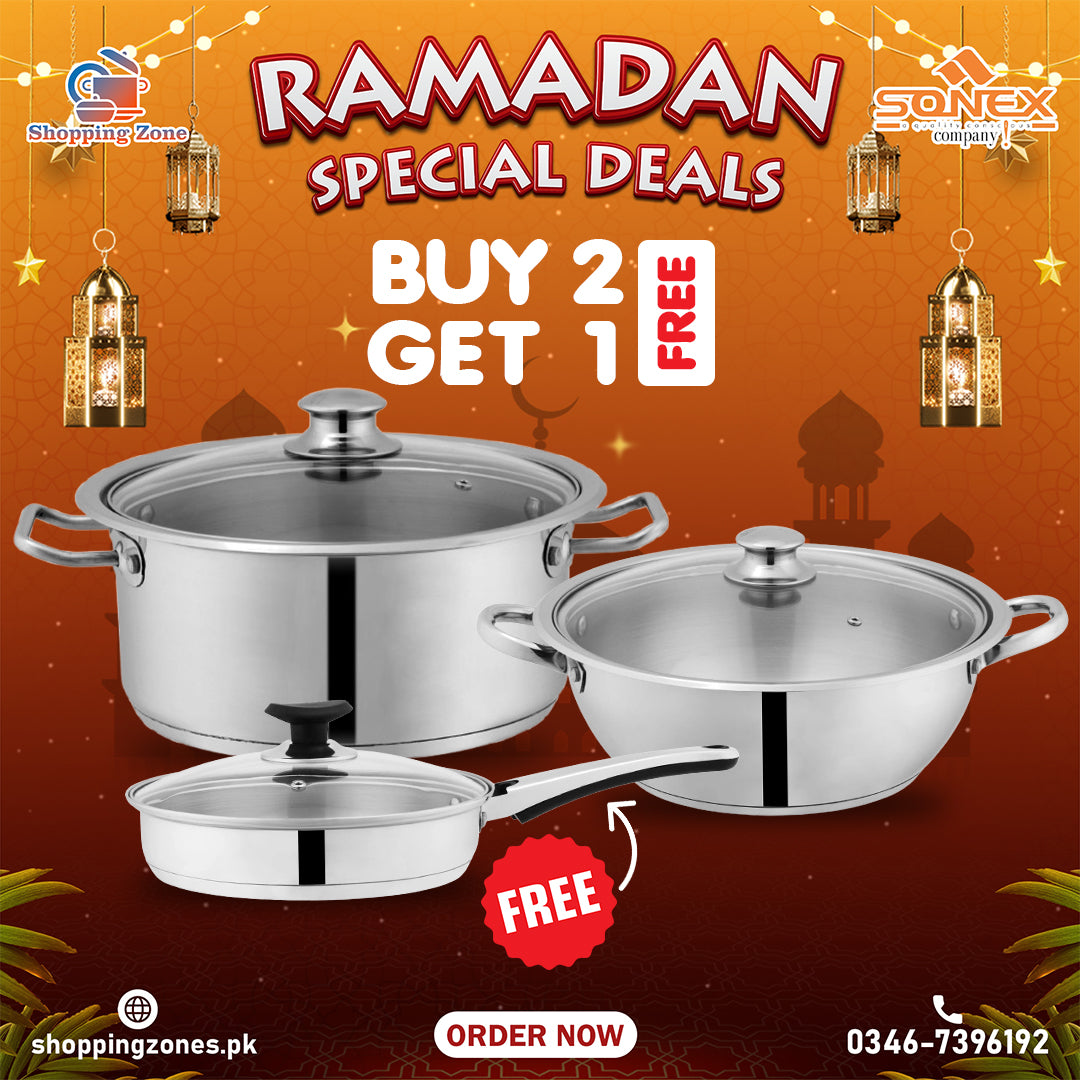 Sonex Stainless Steel Ramadan Special Deal 03