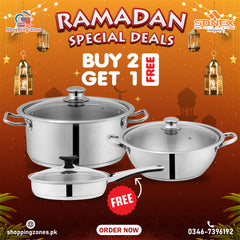 Sonex Stainless Steel Ramadan Special Deal 03