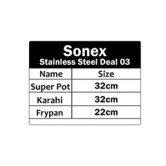Sonex Stainless Steel Ramadan Special Deal 03