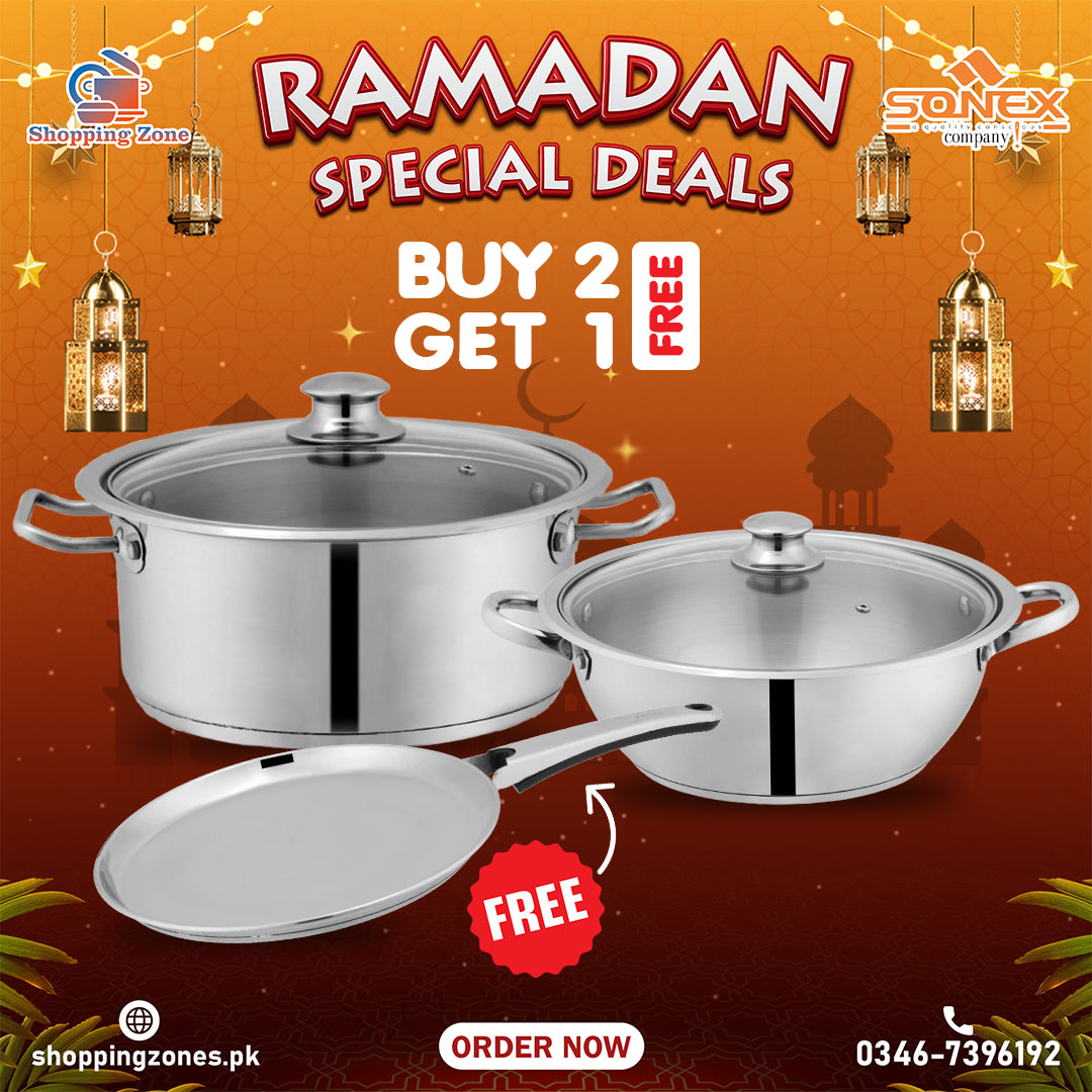 Sonex Stainless Steel Ramadan Special Deal 04
