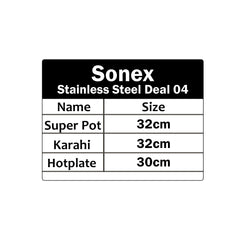 Sonex Stainless Steel Ramadan Special Deal 04