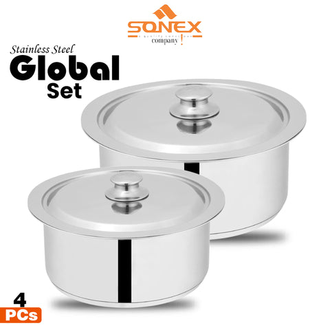 Sonex Stainless Steel Global Set (Patila Set)