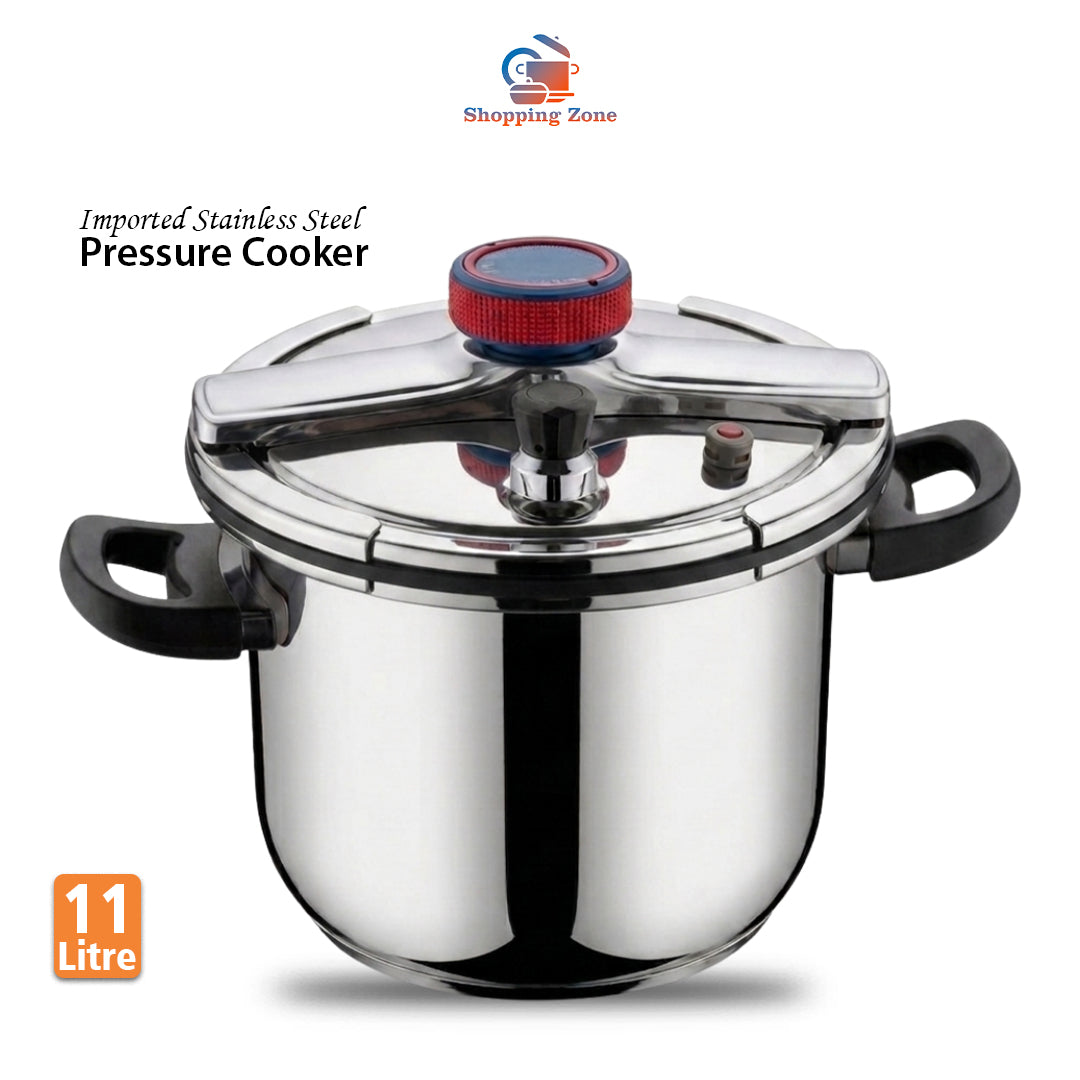 Stainless Steel China Imported Pressure Cooker - (7,9,11 Litre)
