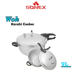 Sonex Karahi Pressure Cooker- (5,7,9,11 Litre)